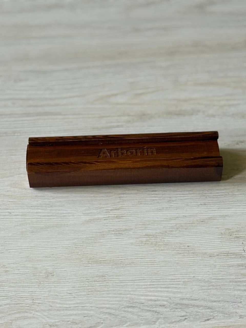 Personalised Larch Pen Case — Engraved Gift Box